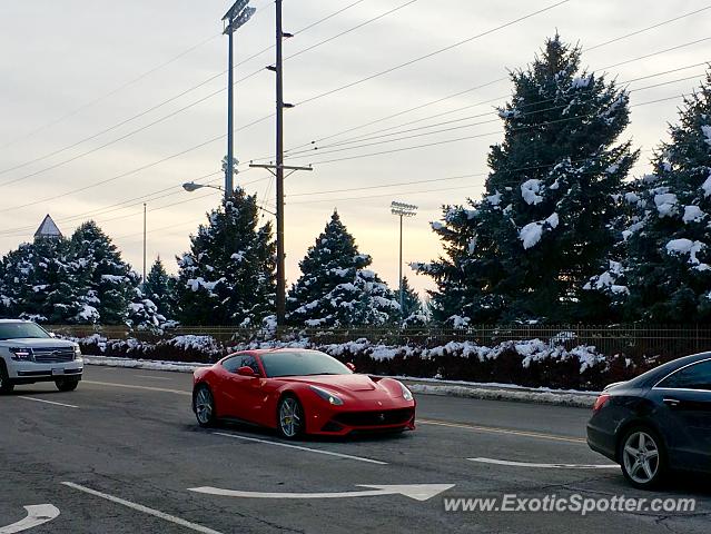 Ferrari F12 spotted in Provo, Utah