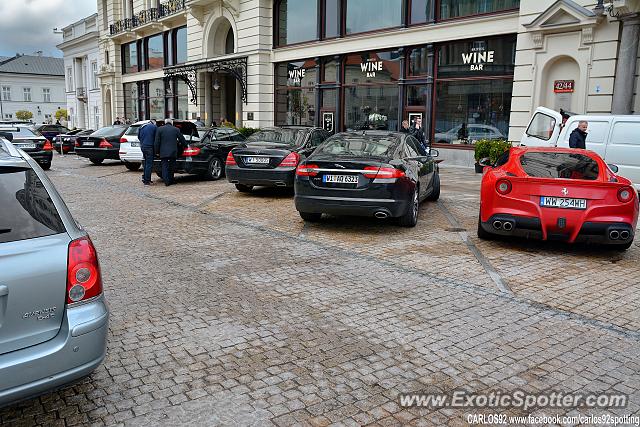 Ferrari F12 spotted in Warsaw, Poland