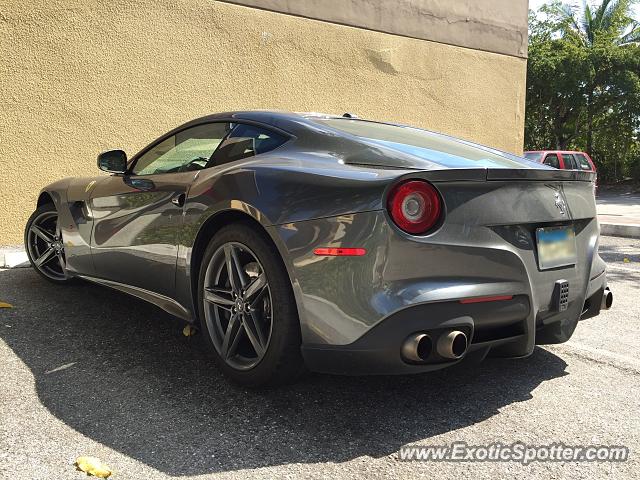 Ferrari F12 spotted in Palm Beach, Florida