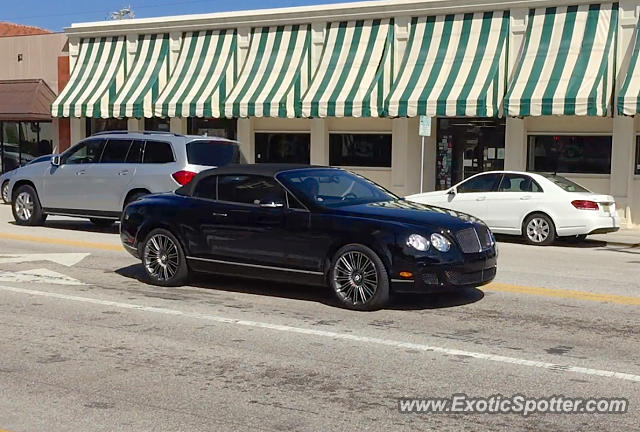 Bentley Continental spotted in Palm Beach, Florida