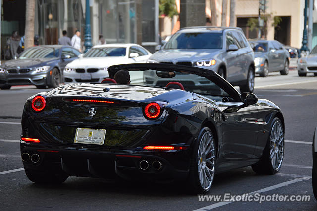 Ferrari California spotted in Beverly Hills, California