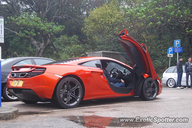 Mclaren MP4-12C spotted in Hong Kong, China