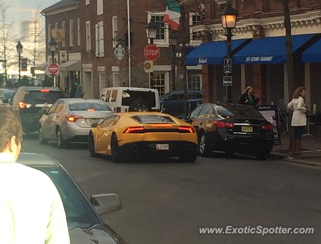 Lamborghini Huracan spotted in Alexandria, Virginia