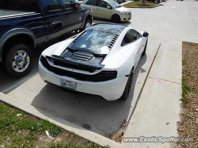 Mclaren MP4-12C spotted in Frisco, Texas