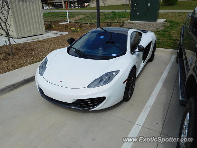 Mclaren MP4-12C spotted in Frisco, Texas