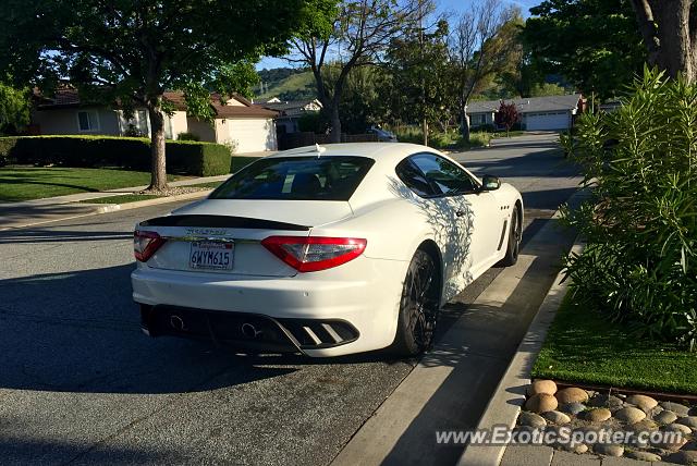 Maserati GranTurismo spotted in San Jose, California