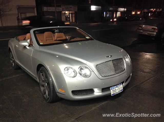 Bentley Continental spotted in Brooklyn, New York