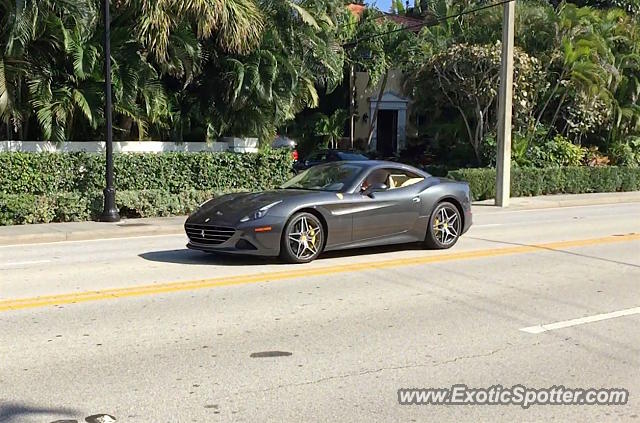 Ferrari California spotted in Palm Beach, Florida