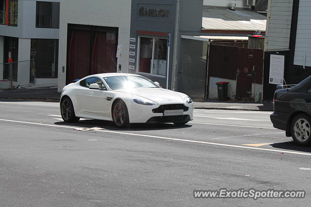 Aston Martin Vantage spotted in Auckland, New Zealand