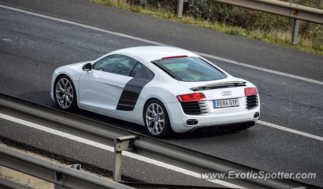 Audi R8 spotted in Murcia, Spain