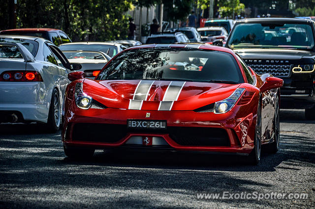 Ferrari 458 Italia spotted in Sydney, Australia