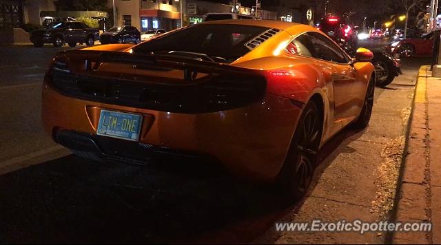 Mclaren MP4-12C spotted in Albuquerque, New Mexico