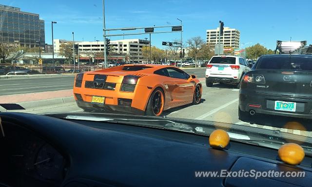 Lamborghini Gallardo spotted in Albuquerque, New Mexico