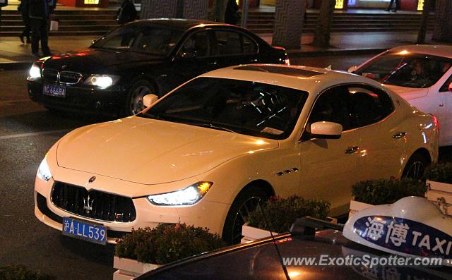 Maserati Ghibli spotted in Shanghai, China