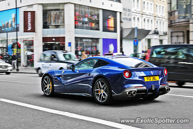 Ferrari F12 spotted in London, United Kingdom