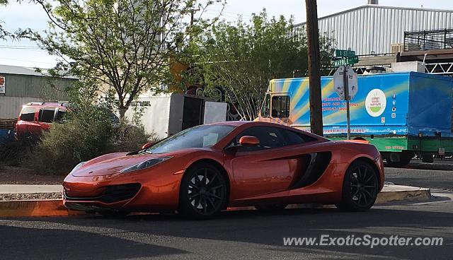 Mclaren MP4-12C spotted in Albuquerque, New Mexico