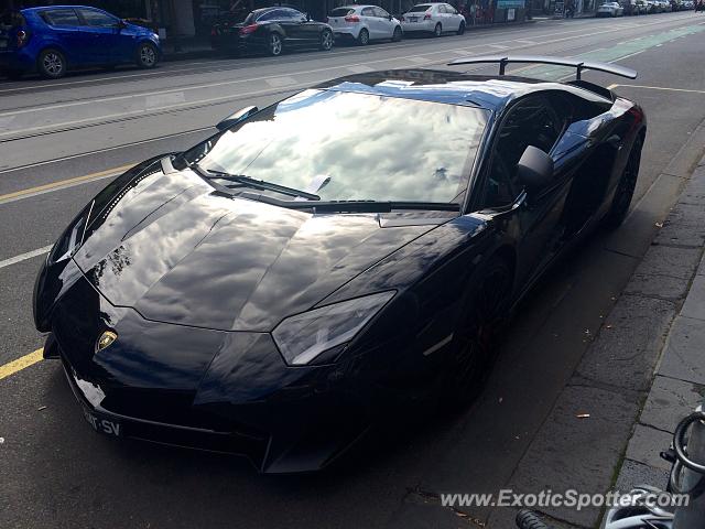 Lamborghini Aventador spotted in Melbourne, Australia