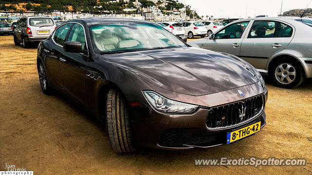 Maserati Ghibli spotted in L'Estartit, Spain