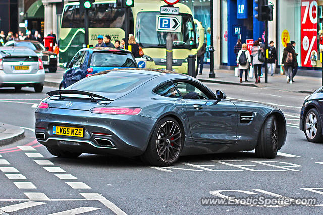 Mercedes AMG GT spotted in London, United Kingdom