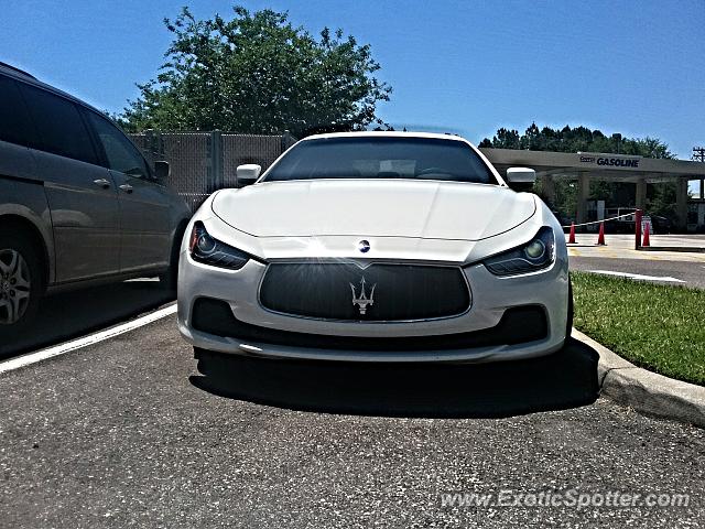 Maserati Ghibli spotted in Brandon, Florida