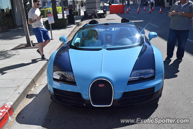 Bugatti Veyron spotted in Beverly Hills, California