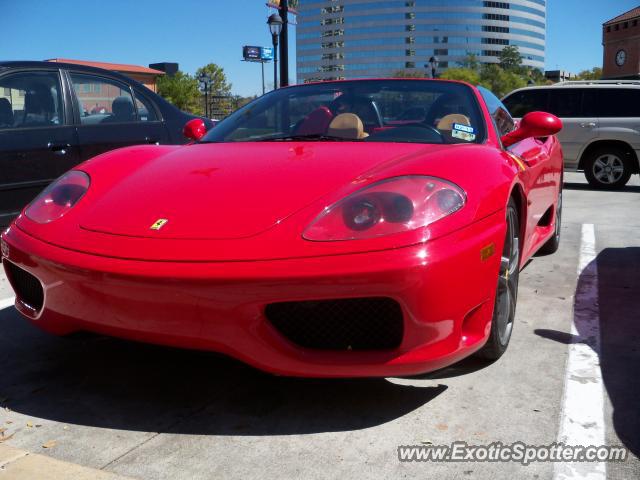 Ferrari 360 Modena spotted in Houston, Texas