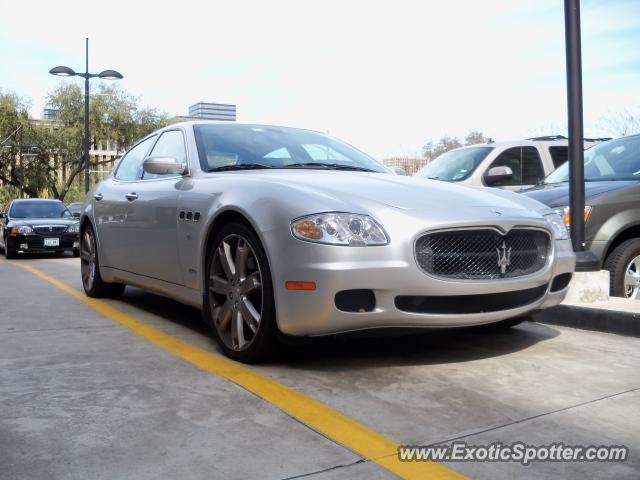 Maserati Quattroporte spotted in Houston, Texas