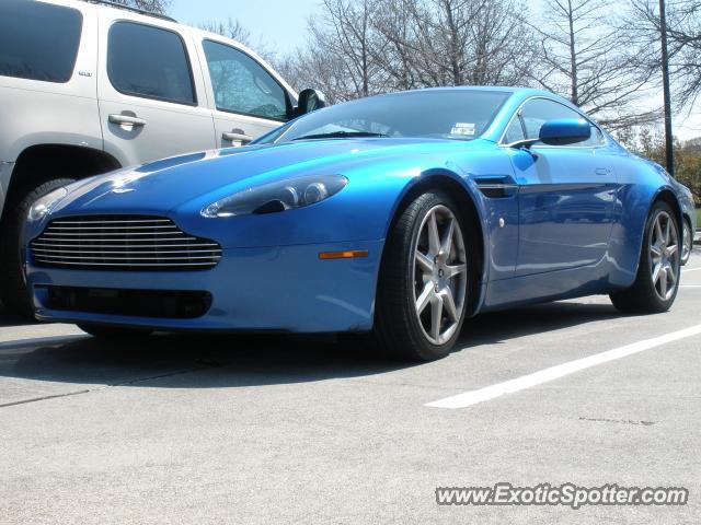 Aston Martin Vantage spotted in Dallas, Texas