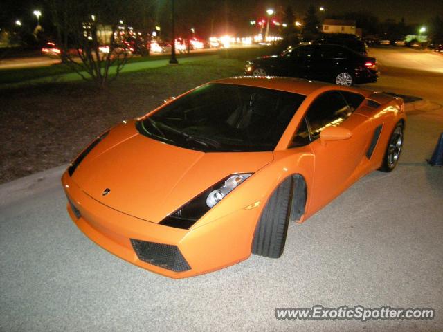 Lamborghini Gallardo spotted in Deerpark, Illinois