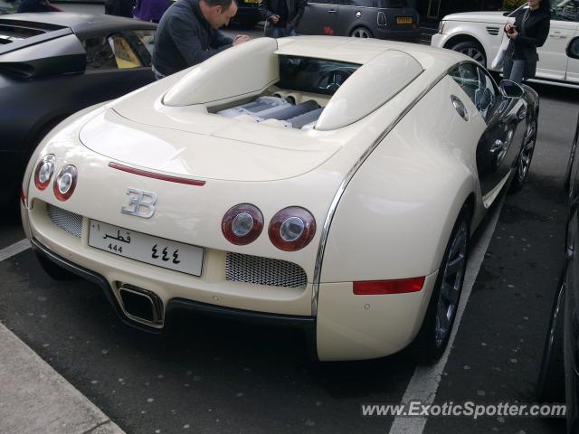 Bugatti Veyron spotted in London, United Kingdom