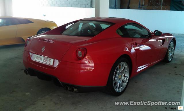 Ferrari 599GTB spotted in Pafos, Cyprus