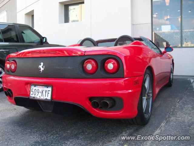 Ferrari 360 Modena spotted in Houston, Texas