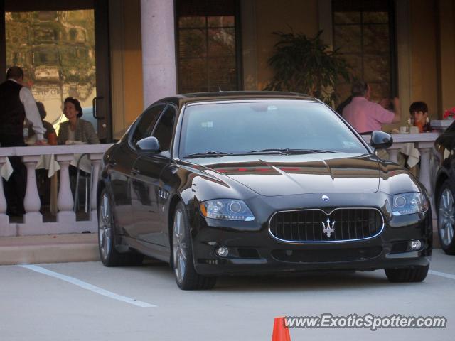 Maserati Quattroporte spotted in Houston, Texas