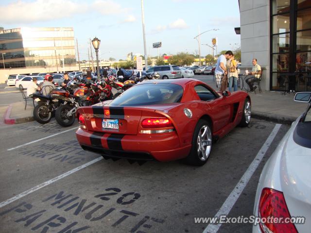 Dodge Viper spotted in Houston, Texas