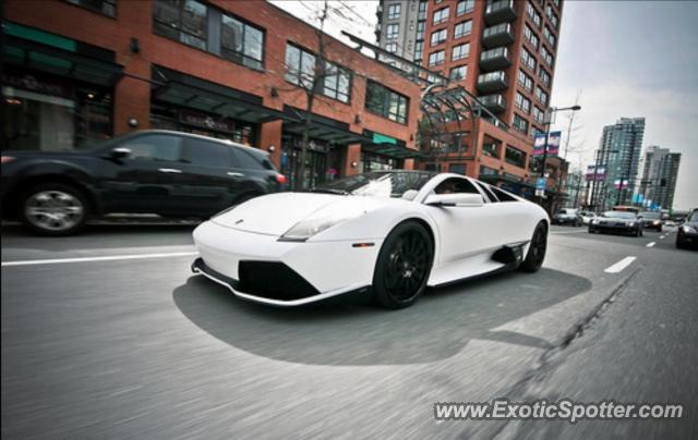 Lamborghini Murcielago spotted in Vancouver, Canada