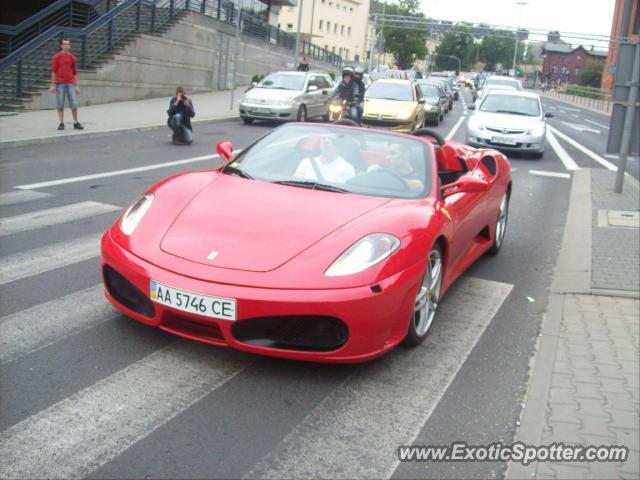 Ferrari F430 spotted in Poznan, Poland