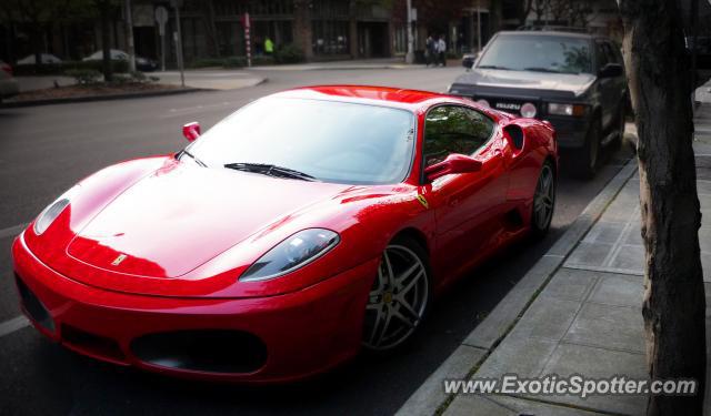 Ferrari F430 spotted in Seattle, Washington