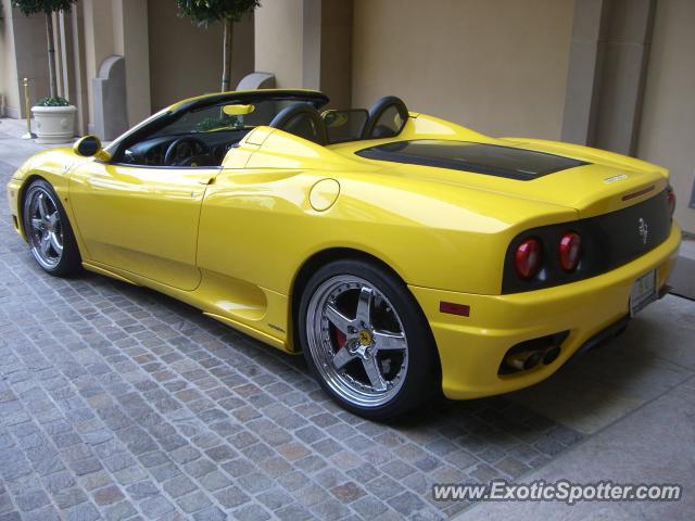 Ferrari 360 Modena spotted in Beverly Hills, California