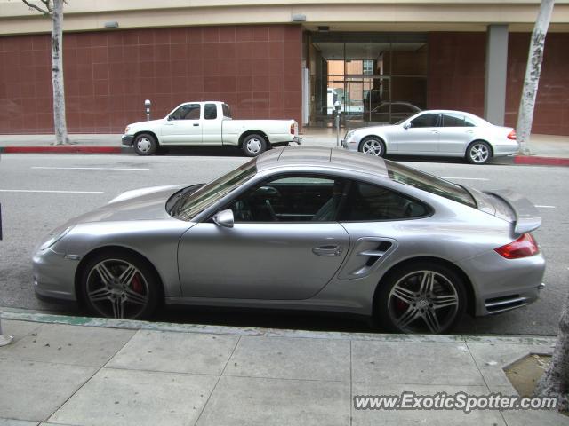 Porsche 911 Turbo spotted in Beverly Hills, California