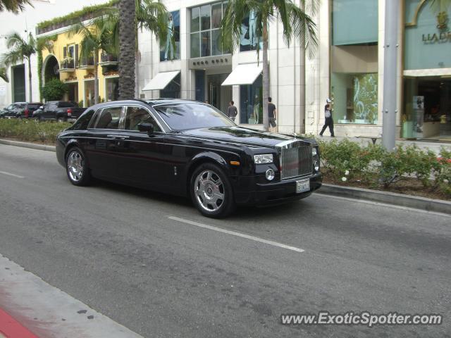 Rolls Royce Phantom spotted in Beverly Hills, California