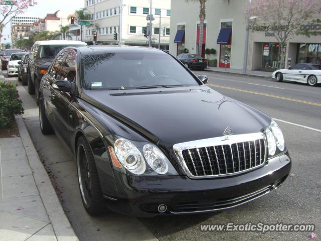 Mercedes Maybach spotted in Beverly Hills, California