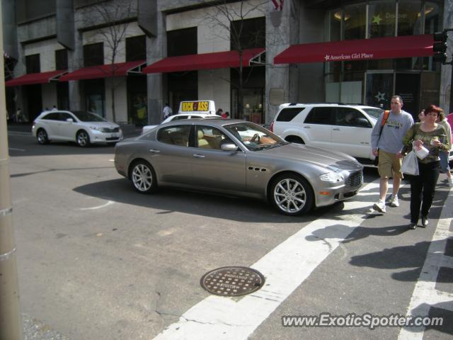 Maserati Quattroporte spotted in Chicago, Illinois