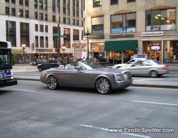 Rolls Royce Phantom spotted in Chicago , Illinois