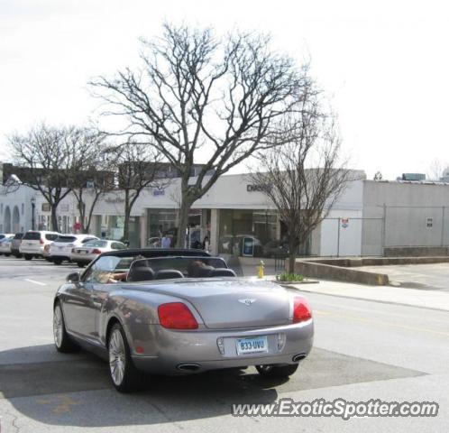 Bentley Continental spotted in Greenwich, Connecticut