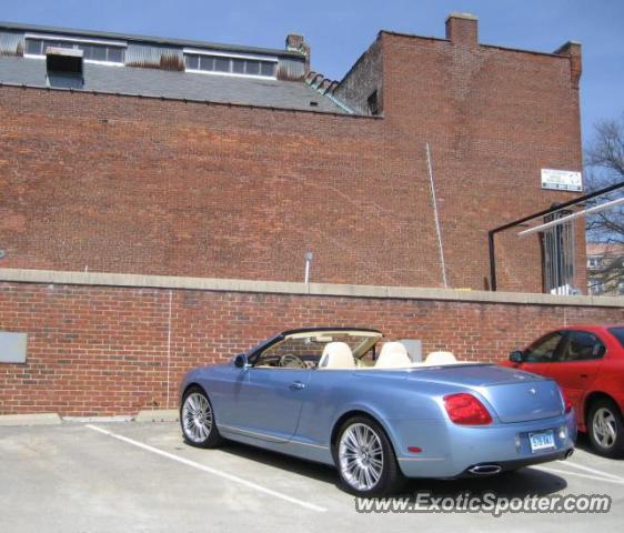 Bentley Continental spotted in Greenwich, Connecticut