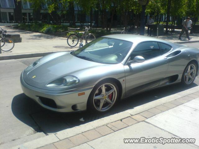 Ferrari 360 Modena spotted in Toronto Ontario, Canada