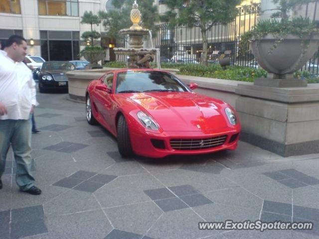 Ferrari 599GTB spotted in Toronto Ontario Canada, Canada