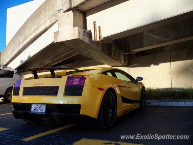 Lamborghini Gallardo spotted in Houston, Texas