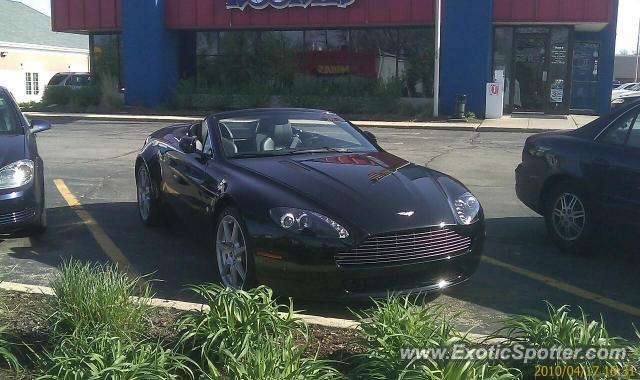 Aston Martin Vantage spotted in St. charles, Illinois