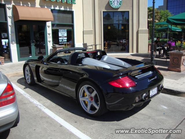 Porsche Carrera GT spotted in Houston, Texas